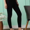 Black High-Waist Yoga Pant with Pockets