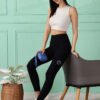 Black High-Waist Yoga Pant with Pockets