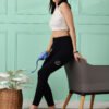 Black High-Waist Yoga Pant with Pockets