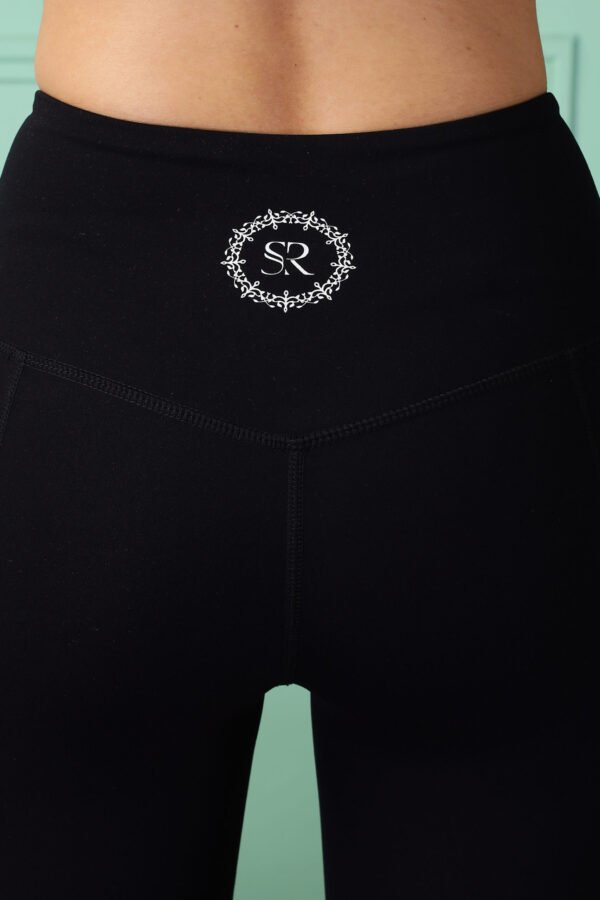 Black High-Waist Yoga Pant with Pockets