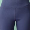 Blue High Waist Yoga Pant With Pockets